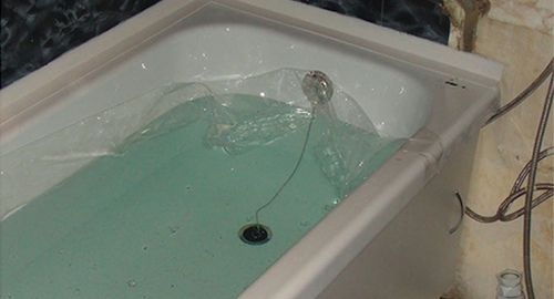 Установкой акрилового вкладыша | Данков